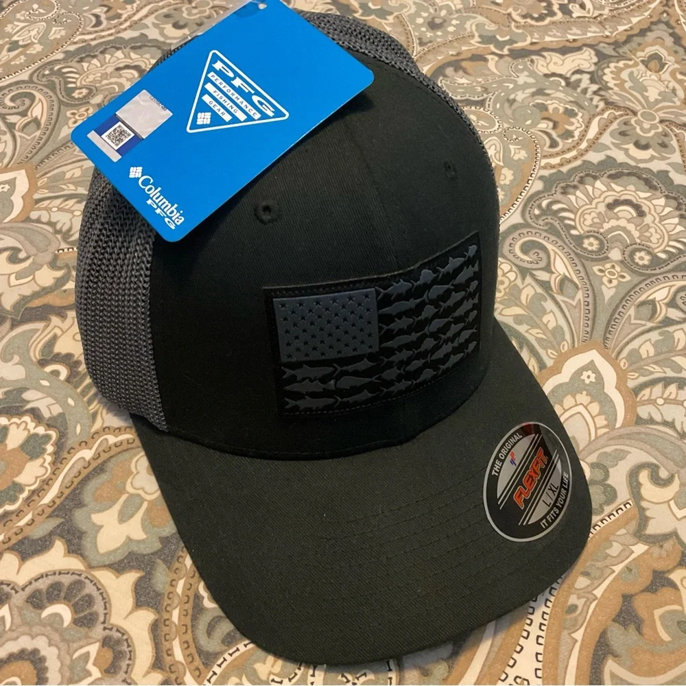 NWT Columbia PGF Mesh Fitted Ball Cap Sz L/XL